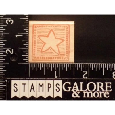 Estampillas de goma Inkadinkado 8113K COLCHA DE ESTRELLAS PARCHE TRABAJO ESTRELLA NÁUTICA #W27 Foto 1 de 2