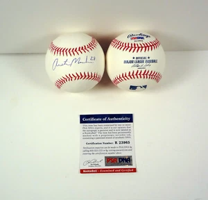 Austin Meadows Pittsburgh Pirates Signed Autograph MLB Baseball PSA/DNA COA - Picture 1 of 1