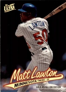 1997 Ultra Gold Medallion #G88 Matt Lawton Minnesota Twins - Picture 1 of 2