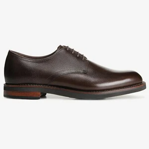 Allen Edmonds Nomad Plain Toe Men's Size 7 D Derby Brown Leather Dress 6243 - Picture 1 of 6