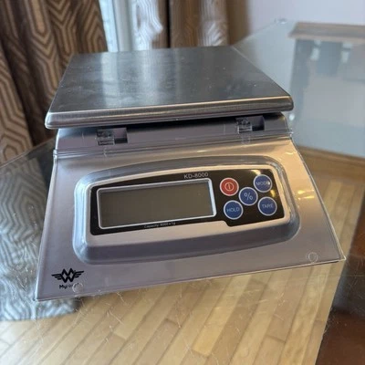 Báscula de cocina MyWeigh SCMKD8000 Baker's Math - Silver World Sin enchufe Foto 1 de 4