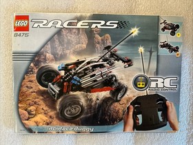 Lego 8475 Technic Racers: RC Race Buggy Complete W/Manual Missing 1 Hose