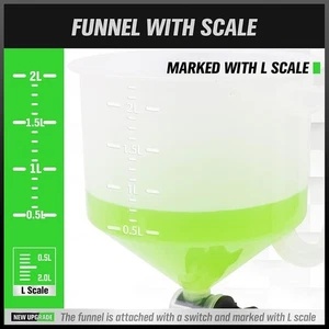 No Spill Coolant Funnel Kit Tools,Spill Proof Bleeder with 15 Universal Adapter - Bild 1 von 8