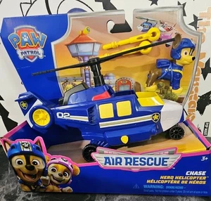 PAW Patrol: Air Rescue Chase Action Figure & Hero Helicopter Toy with Projectile - Picture 1 of 4