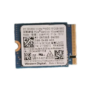 Dell R1DG8 Western Digital SDBPTPZ-512G-1012 512GB Solid State Drive 2230 NVME - Picture 1 of 1