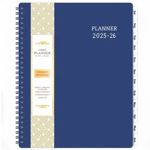 2025-2026 Academic Planner - Jul. 2025 - Jun. 2026, 8" x 10", Planner 2025-2026 - Picture 1 of 7