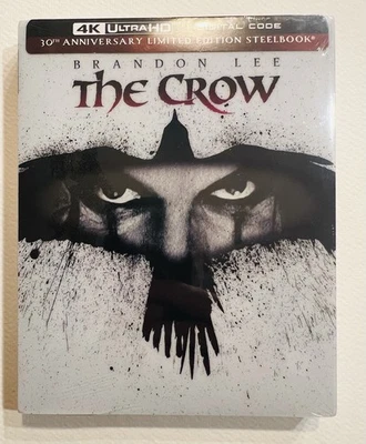 The Crow 30th Anniversary 4K SteelBook Walmart Exclusive: Brand New & Sealed - Image 1 of 2