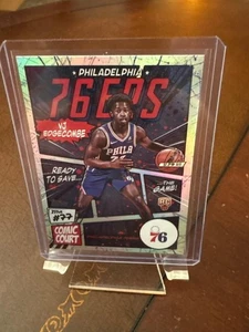 2025/26 TOPPS VJ EDGECOMBE COMIC COURT HOLO FOIL ROOKIE CARD RC SSP CASE HIT - Picture 1 of 2