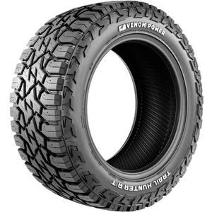 5 Tires Venom Power Trail Hunter R/T LT 37X13.50R20 12 Ply (RWL) Rugged Terrain - Picture 1 of 12