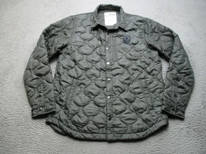 Chaqueta Zero Foxtrot Para Hombres Grande Verde Acolchada Woobie Snap Militar Ejército Puffer - Imagen 1 de 8