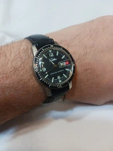Reloj Chateau Vintage Hombre Cuerda Manual Diver Hecho en Suiza Años 70 Funcionando - Imagen 1 de 11