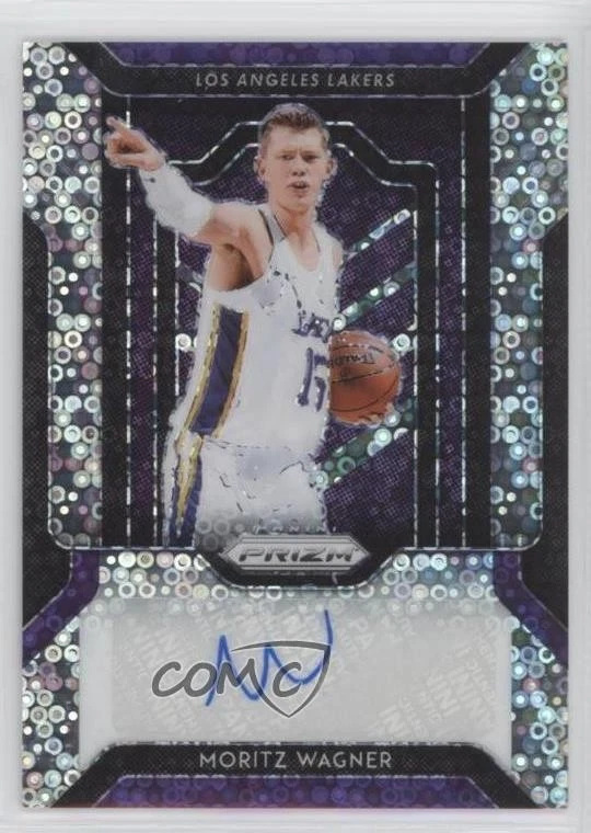 2018-19 Panini Prizm Fast Break Rookie Auto Moritz Wagner #FR-MWG Auto RC - Image 1 of 2