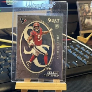 WILL ANDERSON JR. 2023 Panini Select Select Certified Rookie Card RC #CRO-WAN - Picture 1 of 2