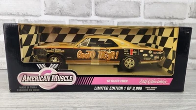 Pontiac GTO GeeTO Tiger 1966 dorado y negro ERTL American Muscle 1:18 sellado 32108 Foto 1 de 4