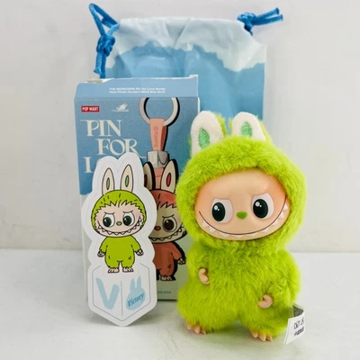 POP MART Labubu The Monsters Pin For Love Series Mini Vinyl Plush Doll Pendant V - Image 1 of 4