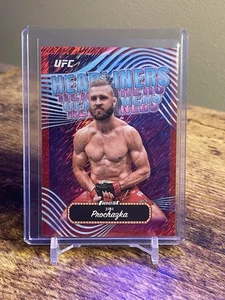 2024 Topps Finest UFC Headliners Jiri Prochazka #HDL-9 Red Shimmer Refractor - Picture 1 of 2