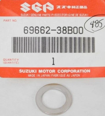 Junta de manguera de cilindro maestro 87-09 Suzuki Intruder VS1400 OEM 69662-38B00 NUEVO Foto 1 de 4
