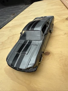 Jada Bigtime Muscle 1/24 Scale Diecast 31452 1967 Shelby GT-500 - Grey - Picture 1 of 7