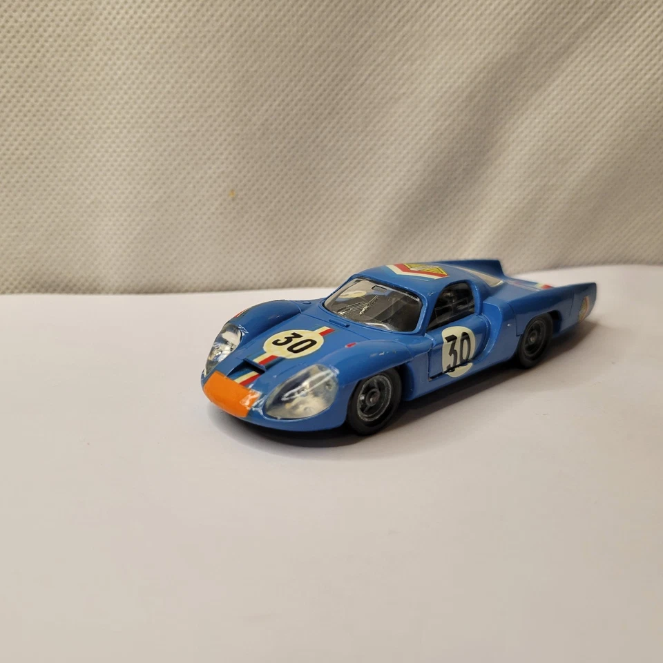 Coche de carreras fundido a presión Solido #30 ALPINE RENAULT 3L modelo #168 4/69 coche azul Foto 1 de 4