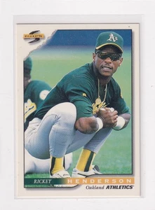 1996 Score # 10 Rickey Henderson Nice Card - Picture 1 of 2