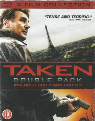 Taken / Taken 2 (Box Set) Blu Ray Liam Neeson new and sealed - Image 1 of 2