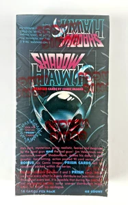 1992 Image Comics ShadowHawk Trading Cards Box sigillato in fabbrica - 48 confezioni - Foto 1 di 11