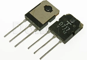 2SD717Y 2SD717 Original Pulled Toshiba Silicon NPN Power Transistor D717 D717Y - Picture 1 of 1