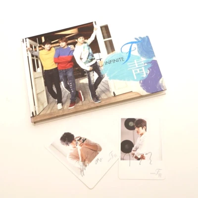 Infinite F-[Blue] Sealed K-POP 1st Single Album CD+Booklet+2p PhotoCard - Image 1 of 4