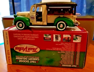 1947 DODGE CANOPY DELIVERY LMT. ED. TRUCK DIE CAST METAL BANK 1/25 SCALE VGC - Picture 1 of 9