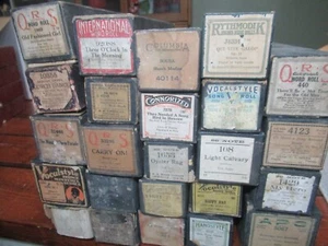 Rollos de piano vintage 55 rollos vintage - Imagen 1 de 11