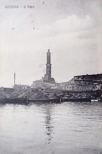 Cartolina - Genova - Il Faro - 1917 - Foto 1 di 2