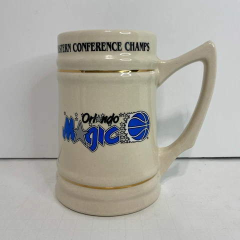 Vintage Orlando Magic 1995 NBA Finals Stein Eastern Conference Champs Mug Cover