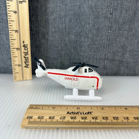 Thomas The Train And Friends Harold Diecast White Helicopter 2012 Gullane Mattel Cover