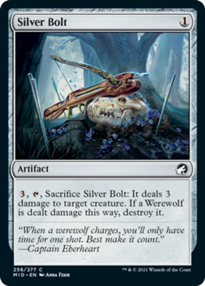 Innistrad: Midnight Hunt - Silver Bolt - Foil - Image 1 of 1