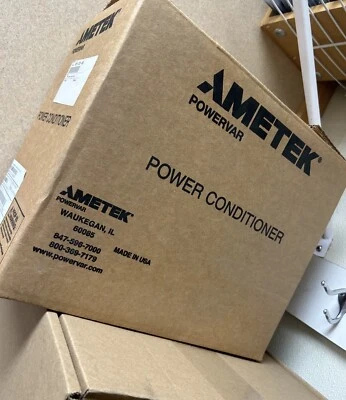 Ametek Powervar 1.0 Power Conditioner Model ABC100-11 120vac Input Output NEW - Image 1 of 3