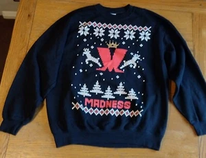 Madness Official Tour Merchandise Christmas Jumper Size M Medium Xmas Rare Oop - Picture 1 of 12