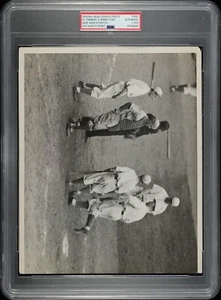 1931 WELTSERIE, ORIGINAL, TYPE I FOTO - AL SIMMONS HR - JIMMIE FOXX PSA - Bild 1 von 2
