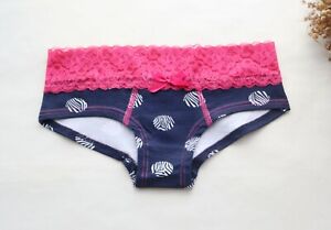 Women Sexy Briefs Cotton&Mesh Underwear Ladies boyshorts knickers Panties XS-S-L