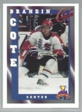 1997-98 Spokane Chiefs (WHL) Brandin Cote