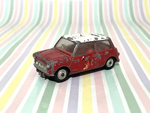 Corgi Toys Austin BMC Mini Cooper S Sun Rally 1966 vintage - senza scatola. - Foto 1 di 8