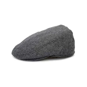 Brixton - Hooligan Snap Hat/Cap - Grey/Black SALE - Picture 1 of 3