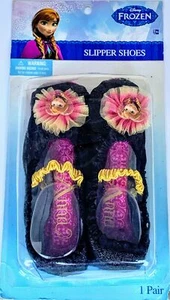 Disney FROZEN ANNA Princess Costume Slipper Shoes Ballet Ballerina Sz 7-11 - Picture 1 of 1