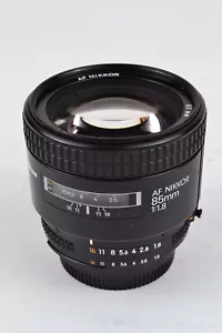 Nikon AF 85mm f/1.8 D Prime Portrait Digital Camera Lens #T-05164 - Picture 1 of 9