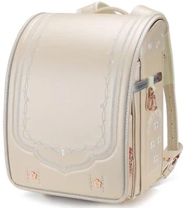 Baobab Wish Randoseru japanische Schultasche Mädchen Rucksack leicht A4 elfenbein - Bild 1 von 7