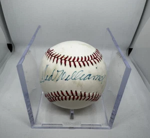 Ted Williams Signed Autographed Rawlings OAL Baseball Sharpie JSA Letter - Picture 1 of 5