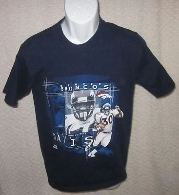 Terrell Davis Denver Broncos Camiseta Talla YOUTH Grande por Pro Player Foto 1 de 4