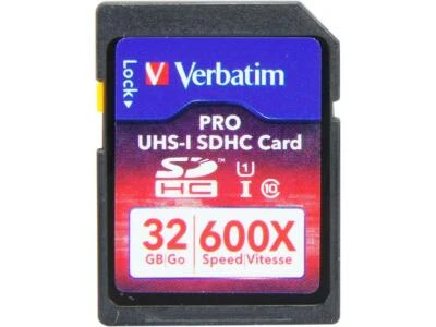 Verbatim PRO 32 GB Secure Digital High Capacity (SDHC) - 1 Card - Image 1 of 4