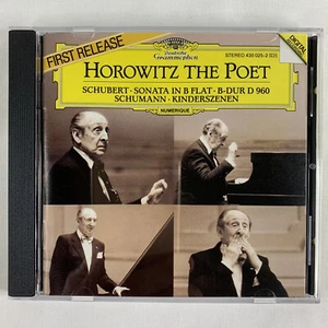 Horowitz The Poet (CD, Oct-1991, Deutsche Grammophon) Schubert & Schumann Pieces - Imagen 1 de 15