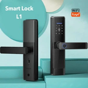Elektronisches Fingerabdruck Türschloss APP WIFI Fingerprint Türöffner Schloss - Bild 1 von 24