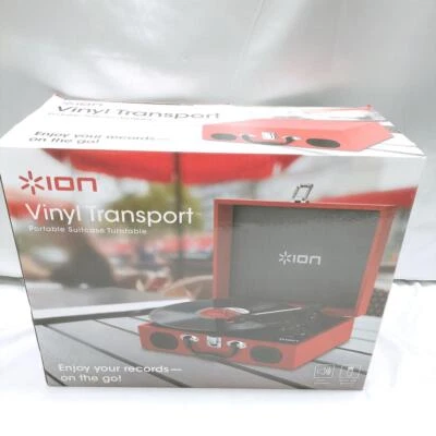 ION Vinyl Transport Portable Record Player Good Condition from Japan - Image 1 of 4